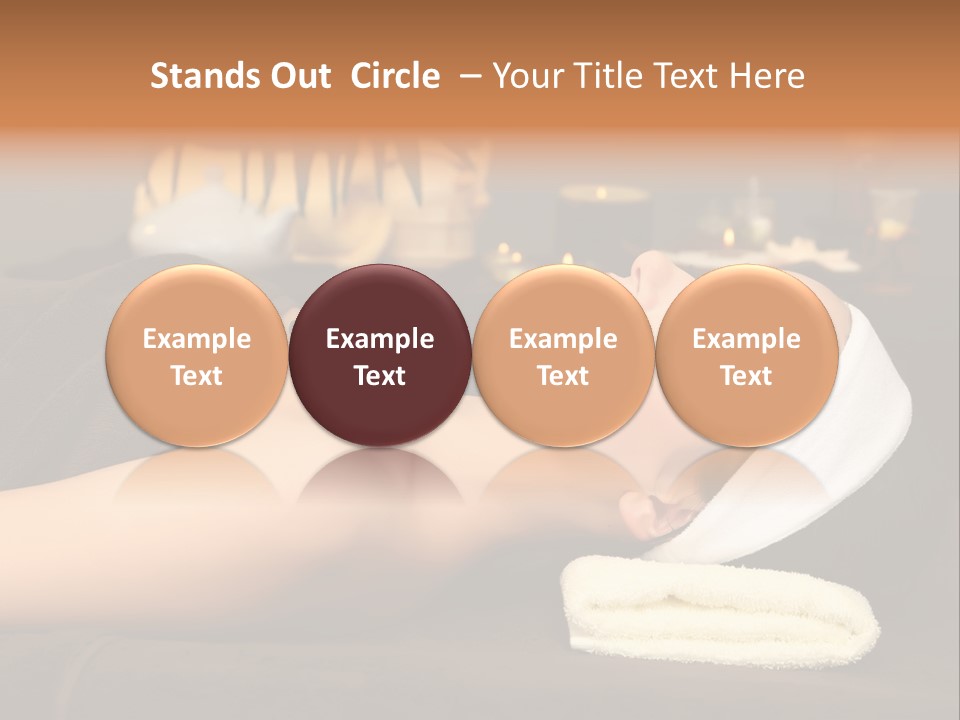Eyes Towel Luxury PowerPoint Template