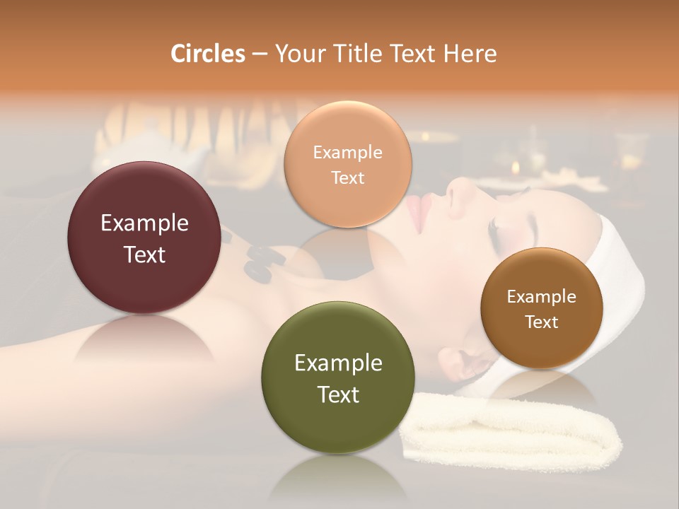 Eyes Towel Luxury PowerPoint Template