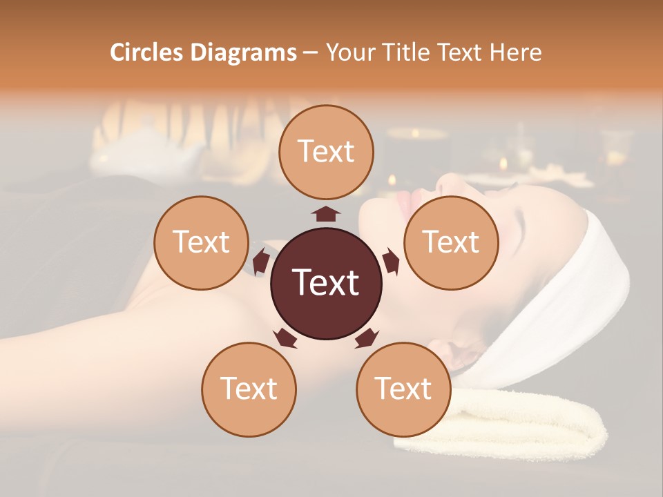 Eyes Towel Luxury PowerPoint Template