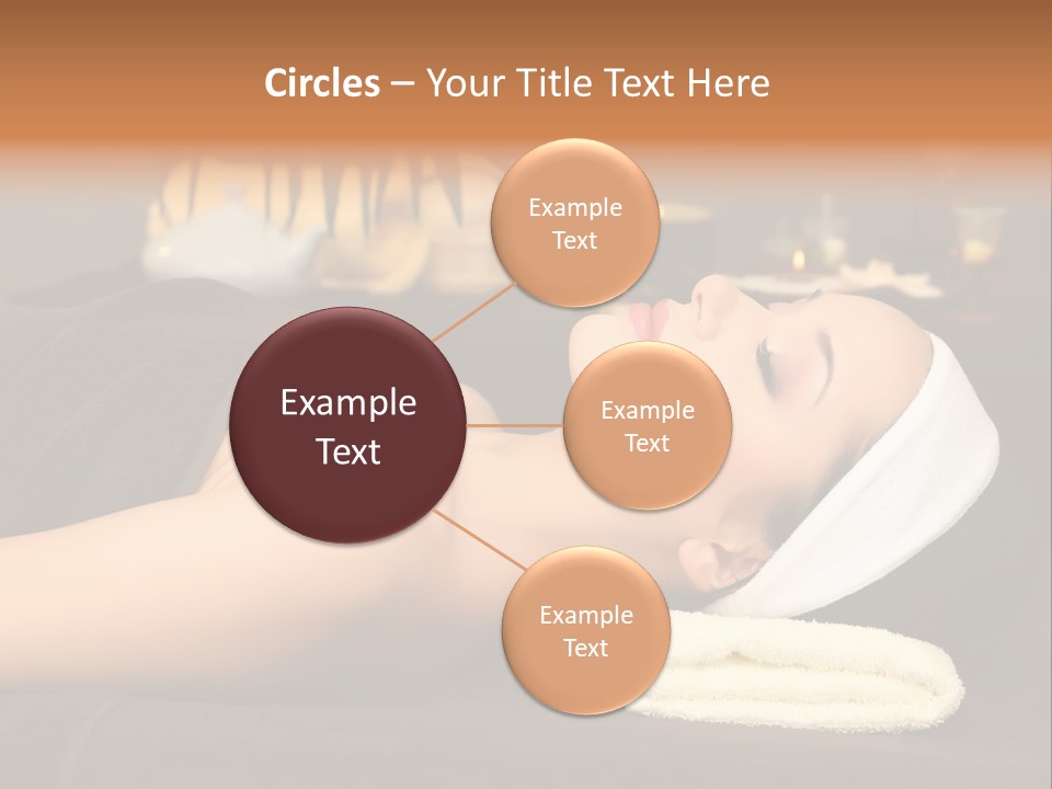 Eyes Towel Luxury PowerPoint Template