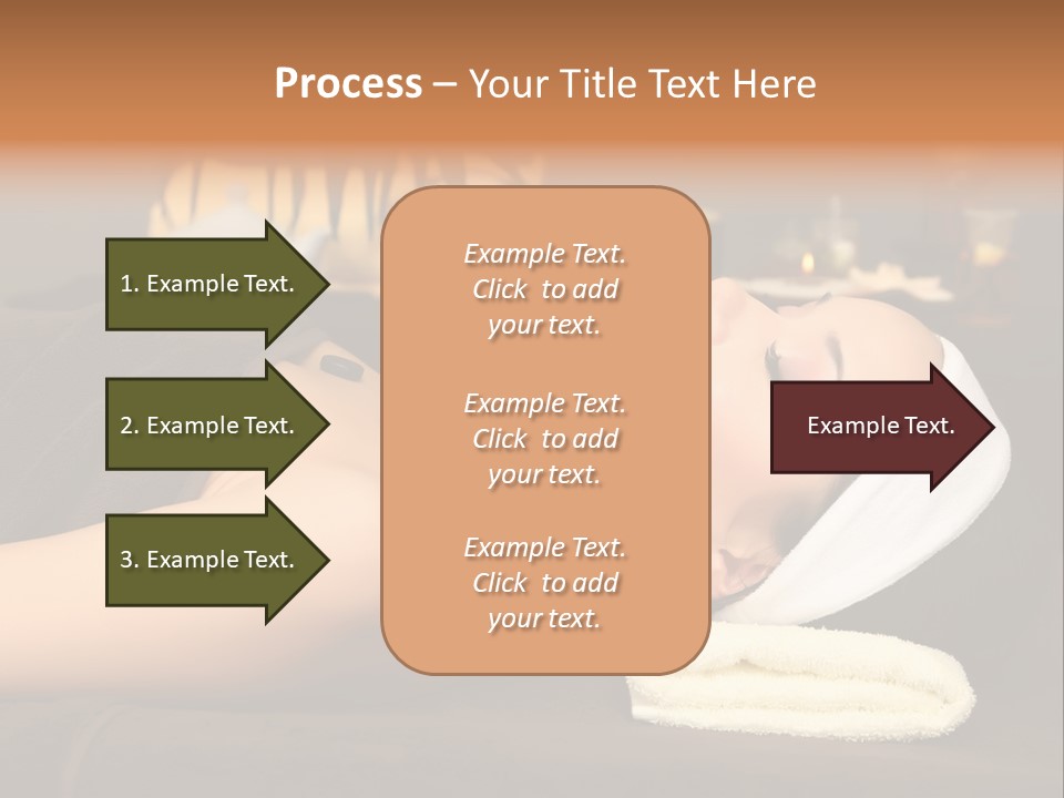 Eyes Towel Luxury PowerPoint Template