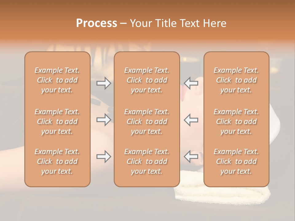 Eyes Towel Luxury PowerPoint Template