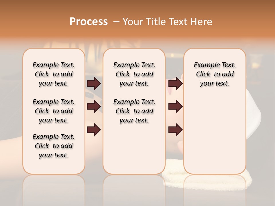 Eyes Towel Luxury PowerPoint Template