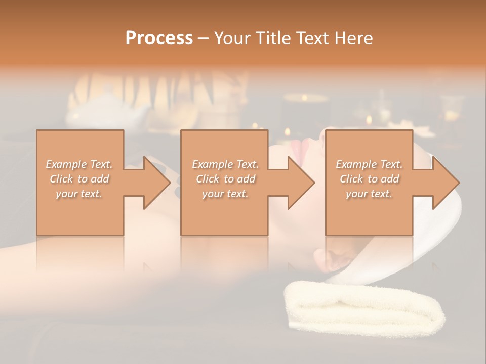 Eyes Towel Luxury PowerPoint Template