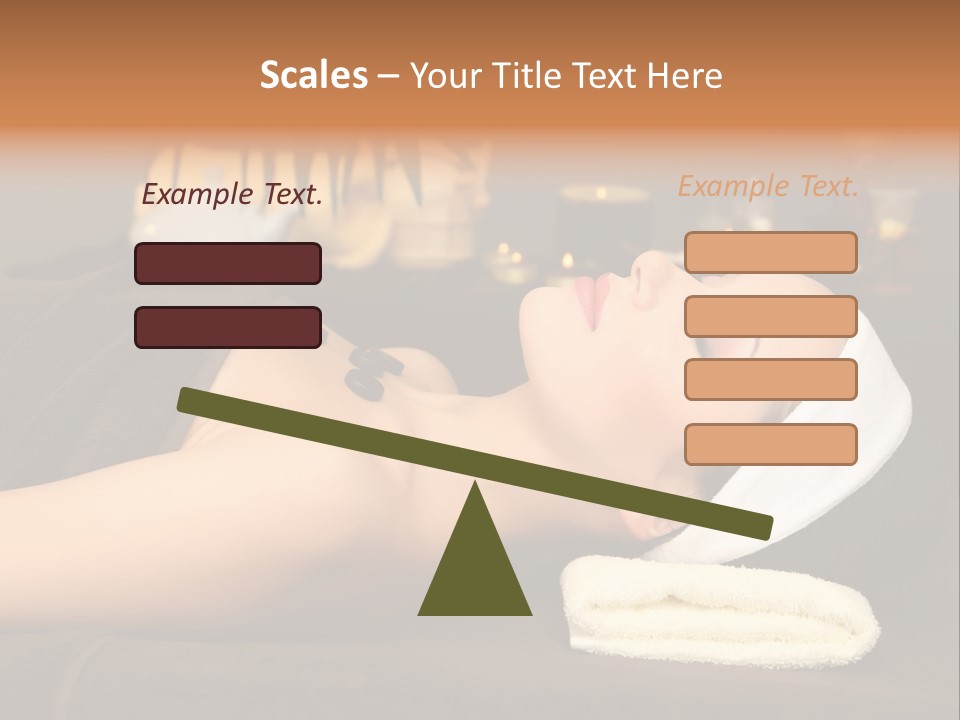 Eyes Towel Luxury PowerPoint Template