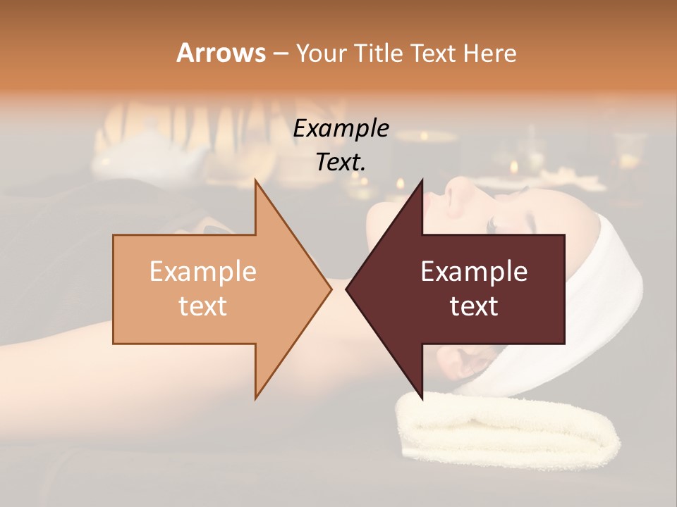 Eyes Towel Luxury PowerPoint Template