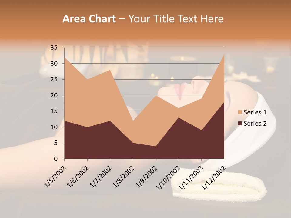 Eyes Towel Luxury PowerPoint Template