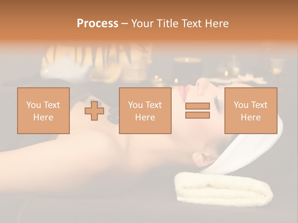 Eyes Towel Luxury PowerPoint Template