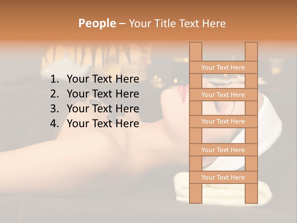 Eyes Towel Luxury PowerPoint Template