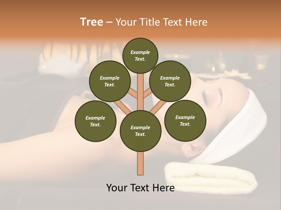 Eyes Towel Luxury PowerPoint Template