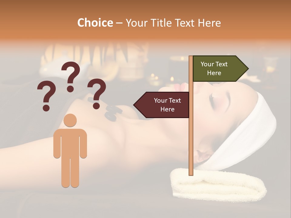 Eyes Towel Luxury PowerPoint Template