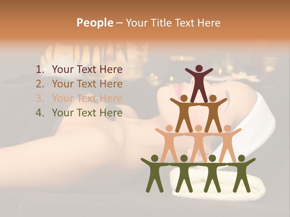 Eyes Towel Luxury PowerPoint Template