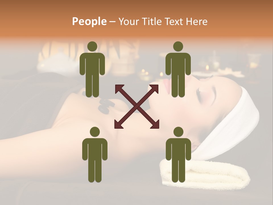 Eyes Towel Luxury PowerPoint Template