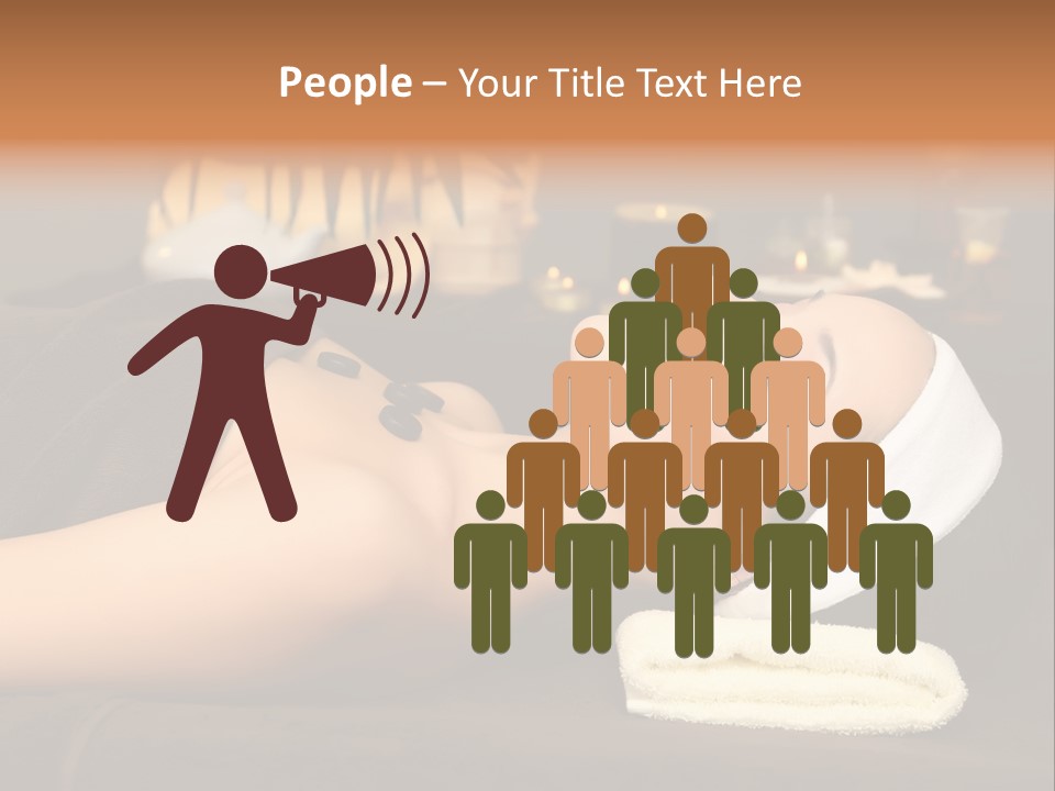 Eyes Towel Luxury PowerPoint Template