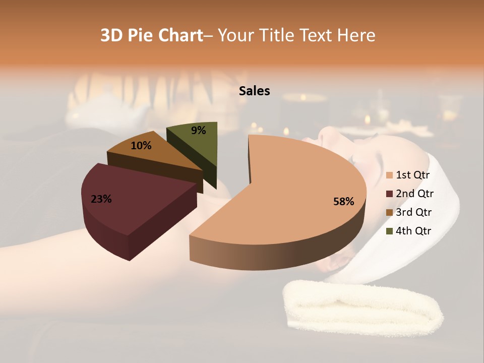 Eyes Towel Luxury PowerPoint Template