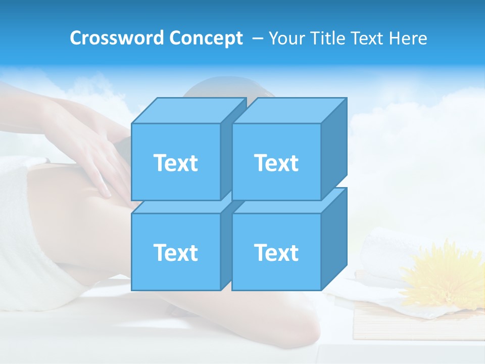 Skin Harmony Flower PowerPoint Template