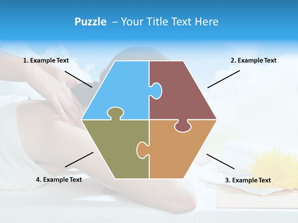 Skin Harmony Flower PowerPoint Template