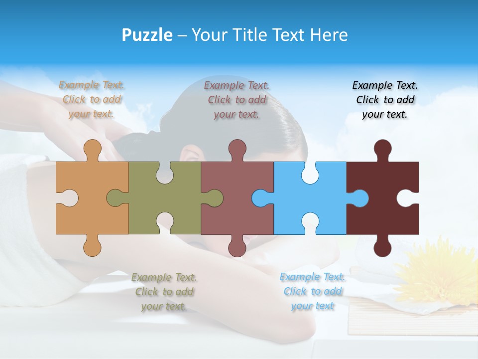 Skin Harmony Flower PowerPoint Template