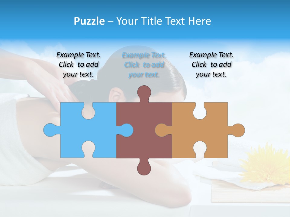 Skin Harmony Flower PowerPoint Template