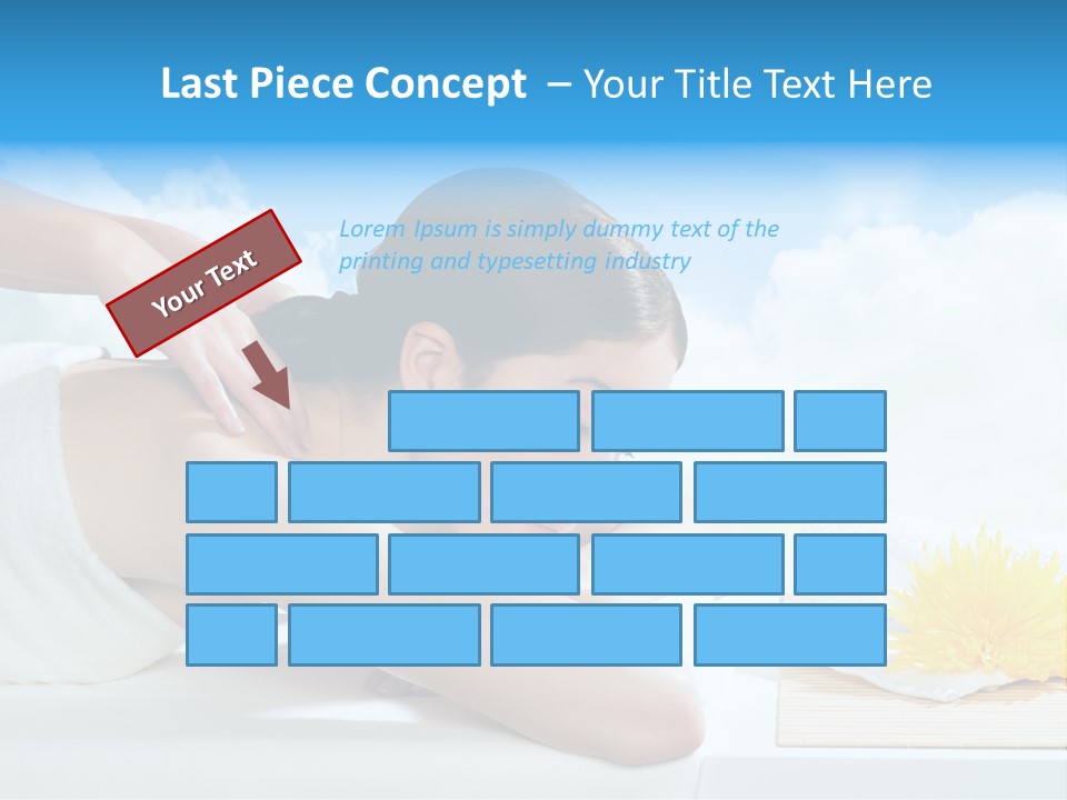 Skin Harmony Flower PowerPoint Template