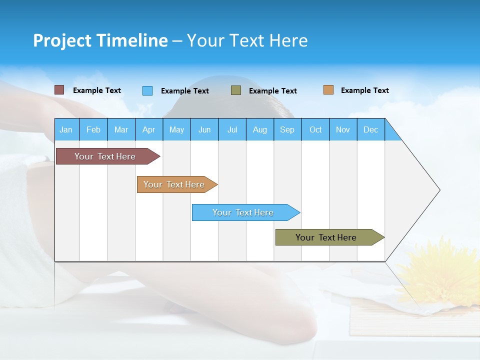Skin Harmony Flower PowerPoint Template