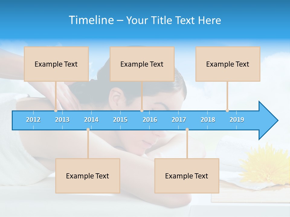 Skin Harmony Flower PowerPoint Template