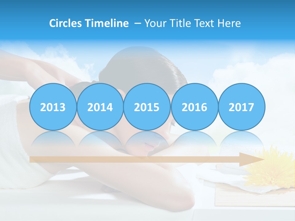 Skin Harmony Flower PowerPoint Template