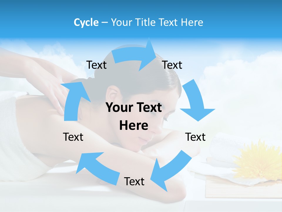 Skin Harmony Flower PowerPoint Template