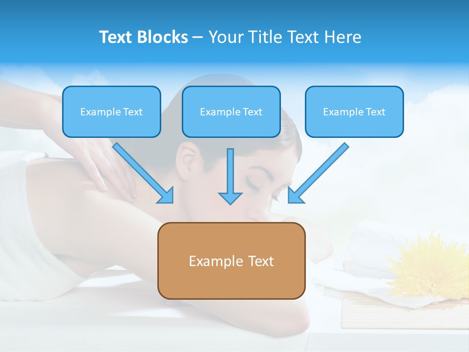 Skin Harmony Flower PowerPoint Template