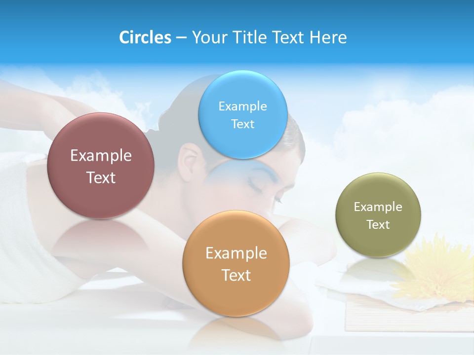 Skin Harmony Flower PowerPoint Template