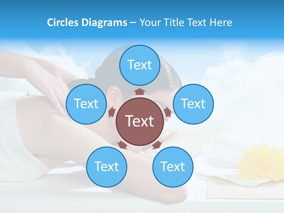 Skin Harmony Flower PowerPoint Template