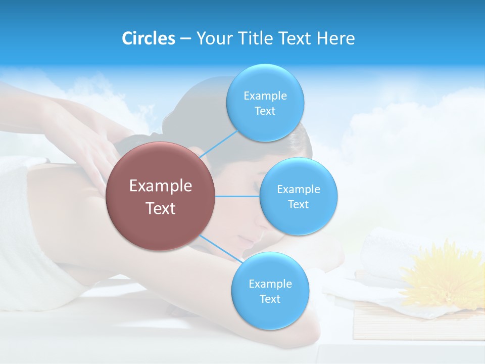 Skin Harmony Flower PowerPoint Template