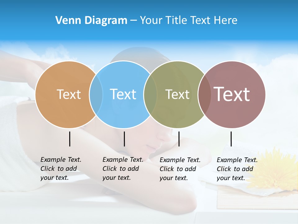 Skin Harmony Flower PowerPoint Template