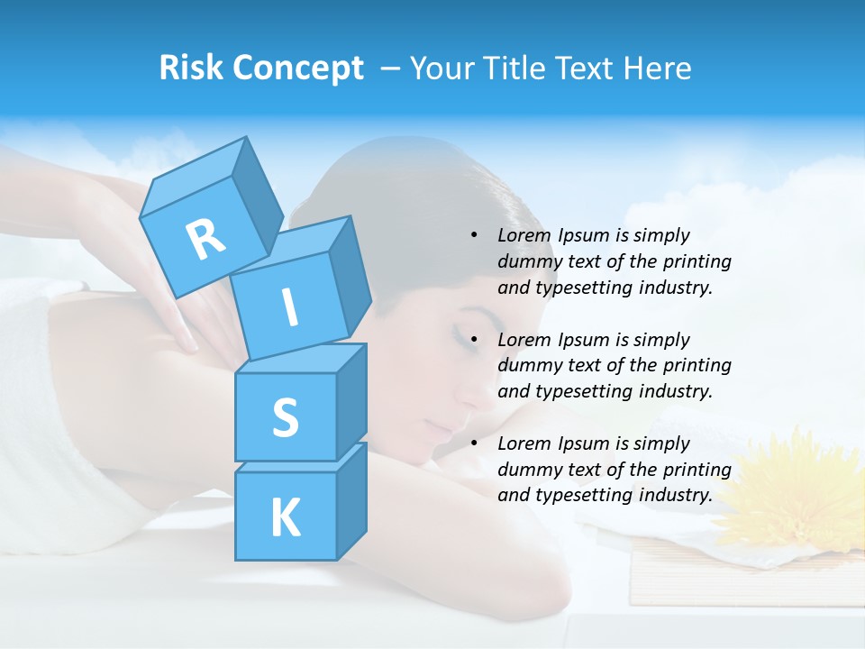 Skin Harmony Flower PowerPoint Template