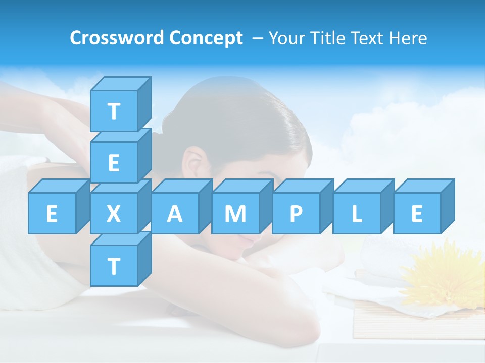 Skin Harmony Flower PowerPoint Template