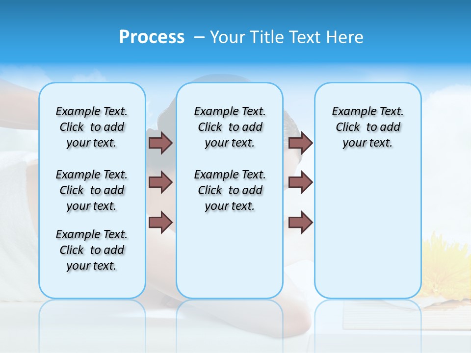 Skin Harmony Flower PowerPoint Template