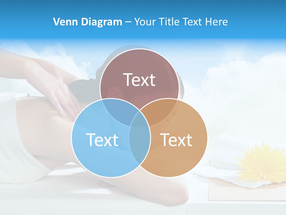 Skin Harmony Flower PowerPoint Template