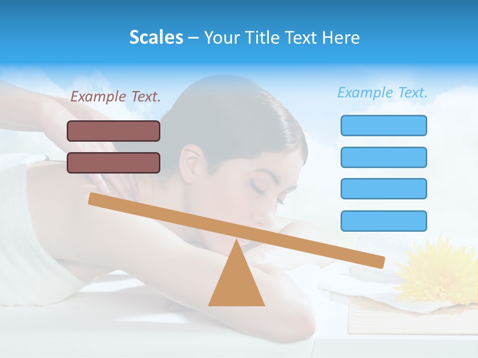 Skin Harmony Flower PowerPoint Template