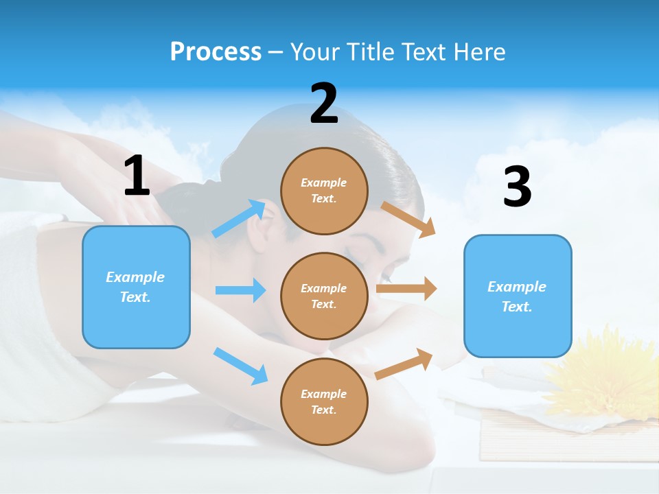 Skin Harmony Flower PowerPoint Template