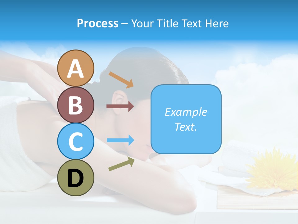 Skin Harmony Flower PowerPoint Template