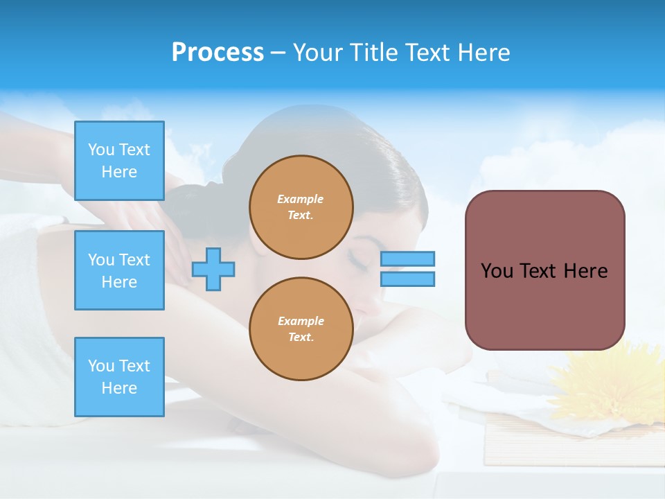 Skin Harmony Flower PowerPoint Template