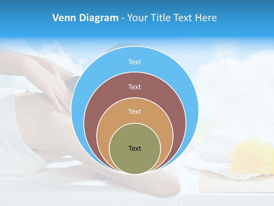 Skin Harmony Flower PowerPoint Template
