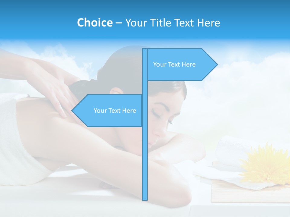 Skin Harmony Flower PowerPoint Template