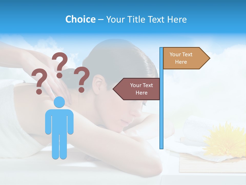 Skin Harmony Flower PowerPoint Template