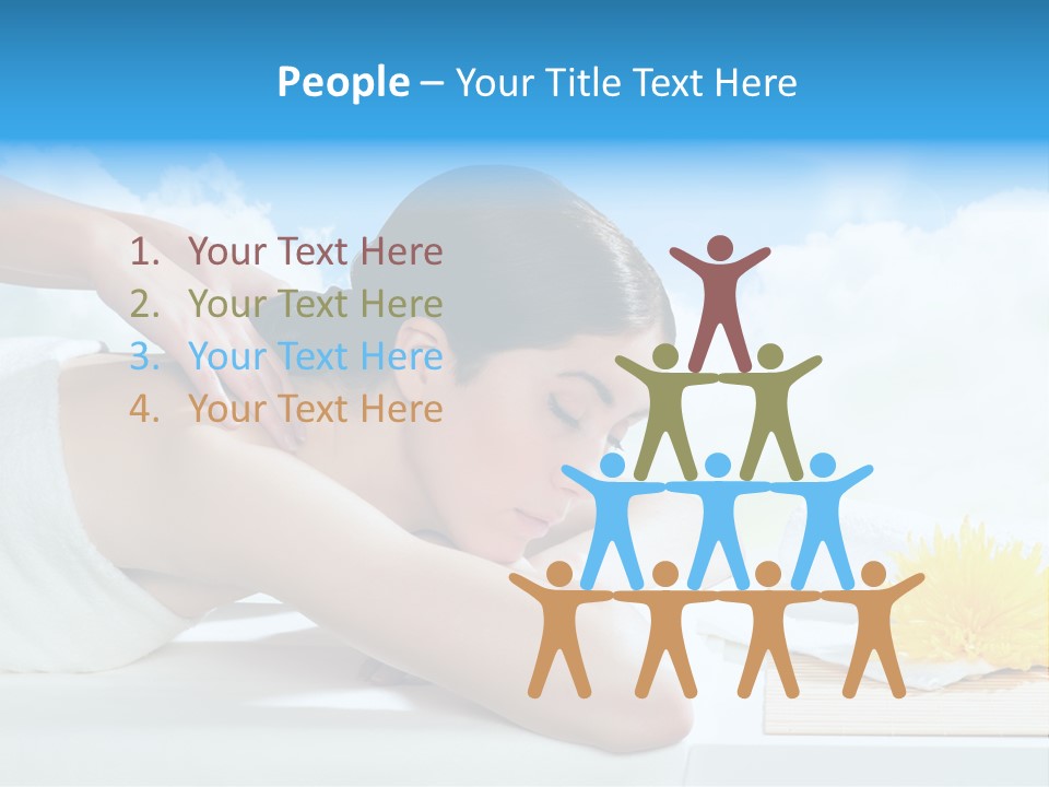 Skin Harmony Flower PowerPoint Template