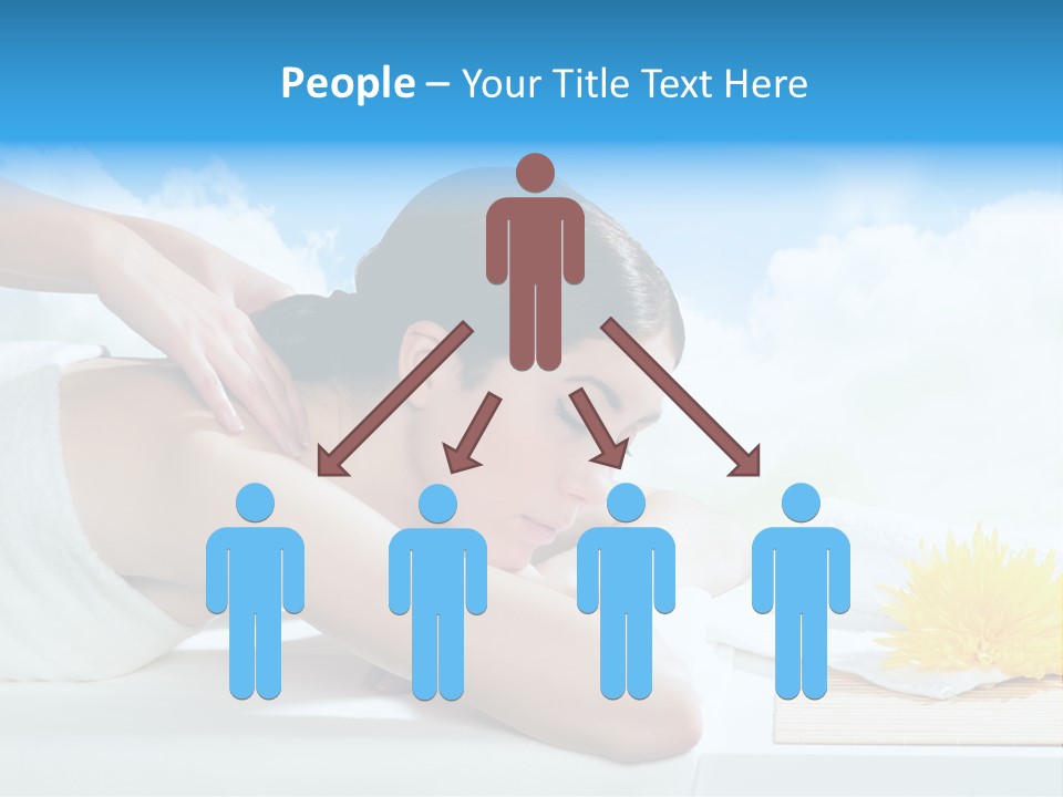 Skin Harmony Flower PowerPoint Template