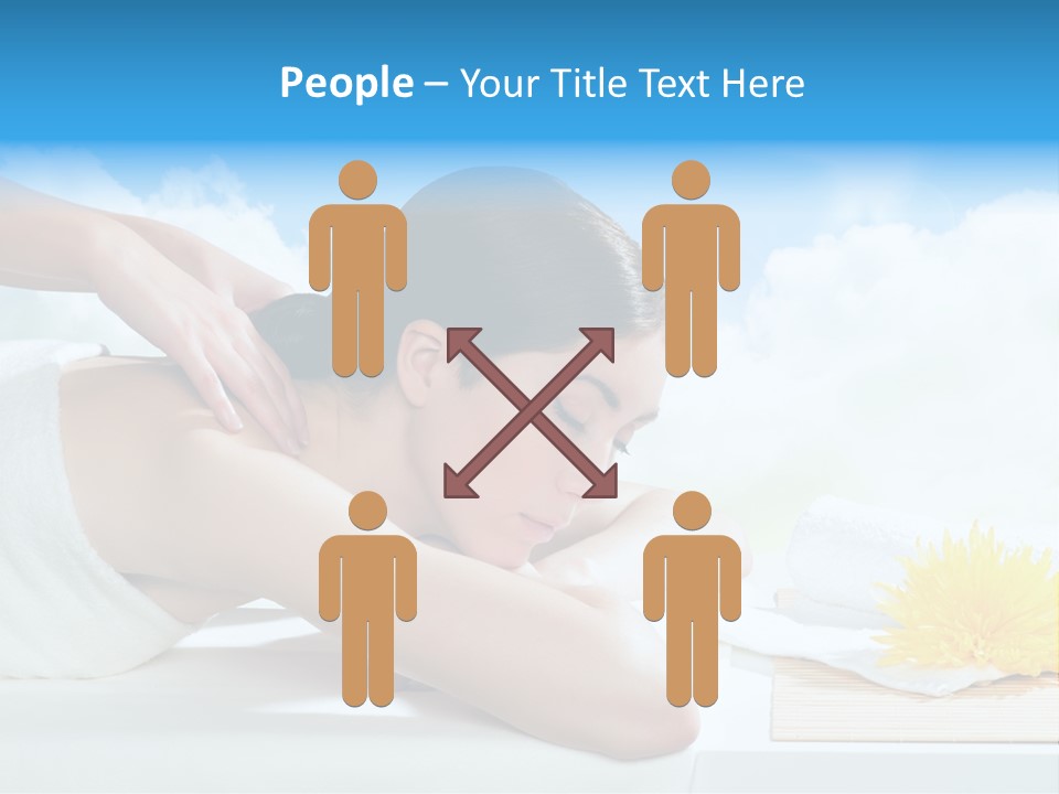 Skin Harmony Flower PowerPoint Template