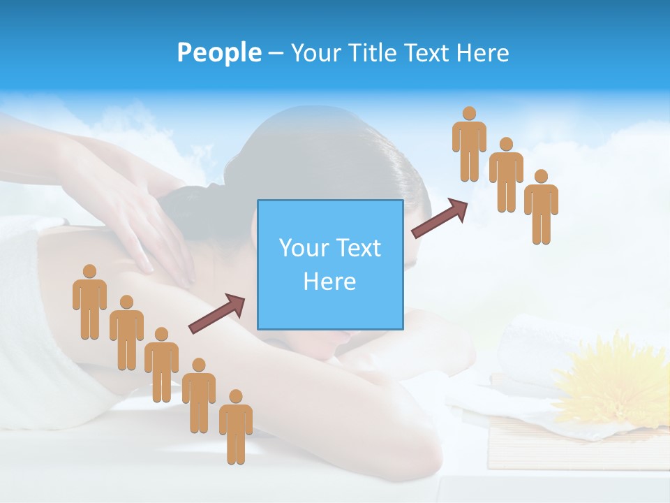 Skin Harmony Flower PowerPoint Template