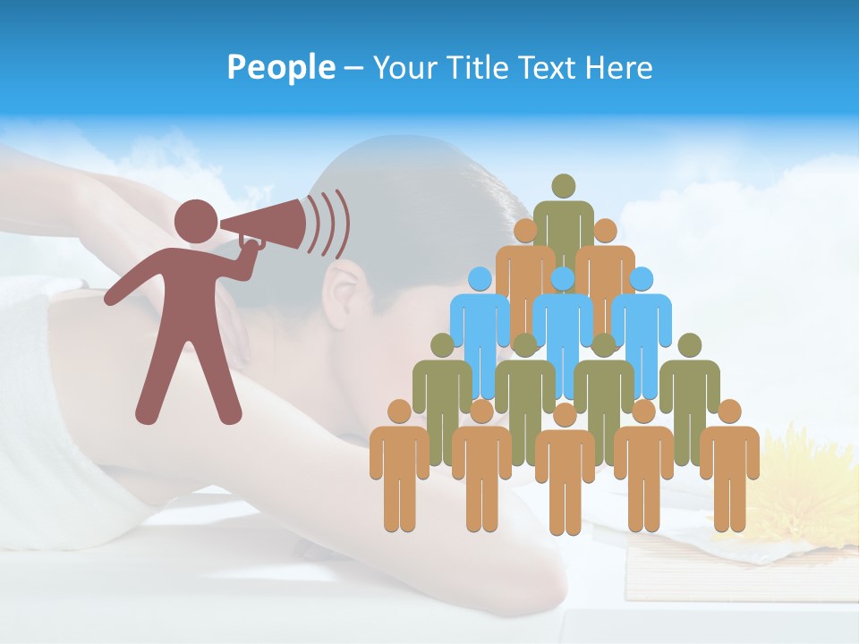 Skin Harmony Flower PowerPoint Template