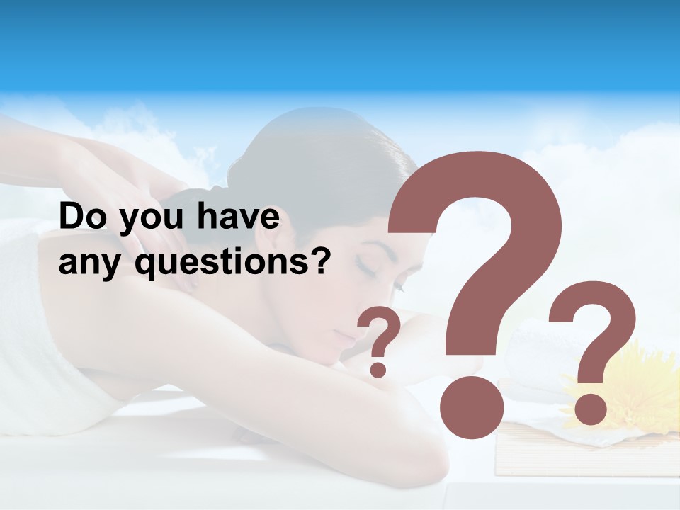 Skin Harmony Flower PowerPoint Template